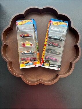 Hot Wheels 5 Pack HW Let’s Race & Nightburnerz  JBJ79 & JBJ87